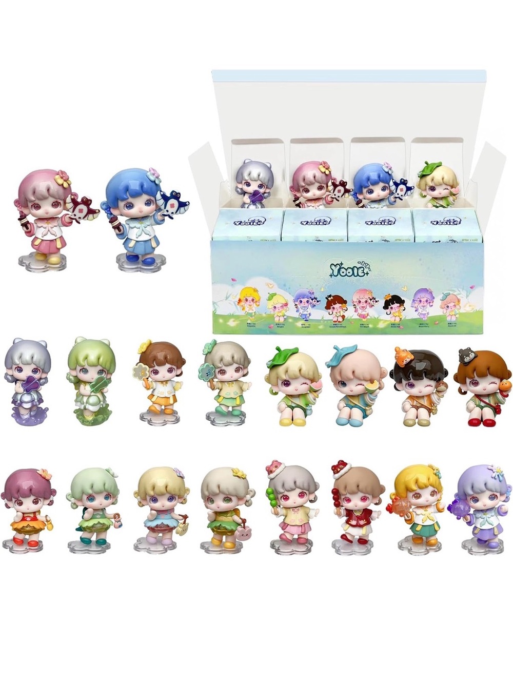 COTOYS Seasonal Girls Toys Themed Blind Box 8-Pack for Birthday Party Gift